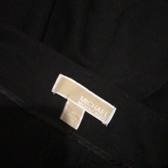 Michael Kors Black Trouser Pants Size 10 - Picture 3 of 3
